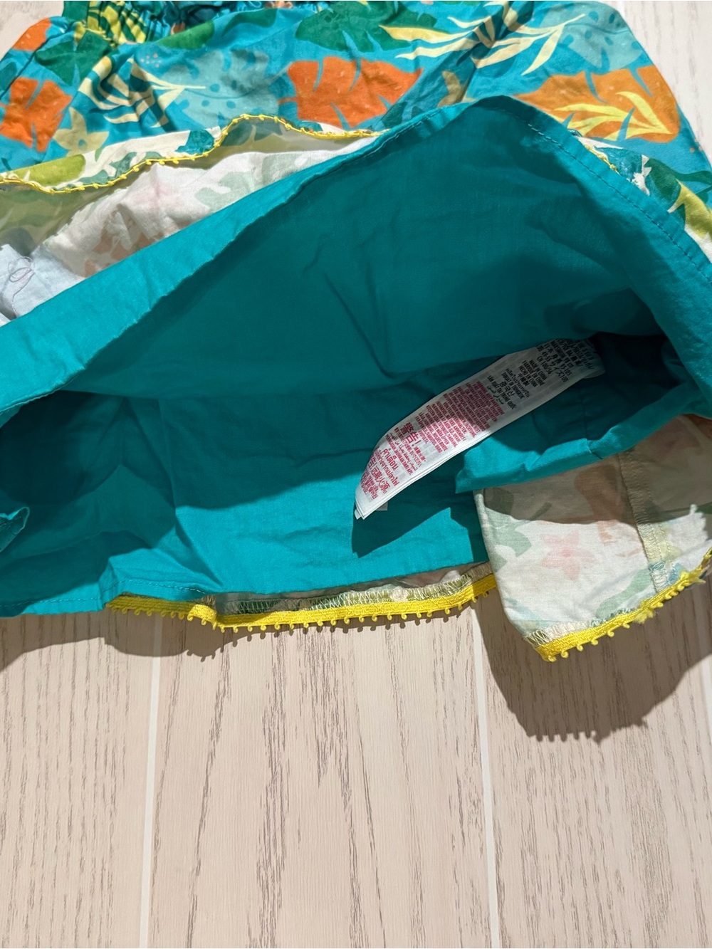 Disney Parks Moana Girls 3T Tropical Tiered Sundress - Picture 5 of 11